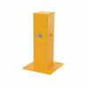 Vestil Manufacturing Corporation Universal Post, Steel, 18 In. H, Yellow GR-H2R-DI-TP18-YL
